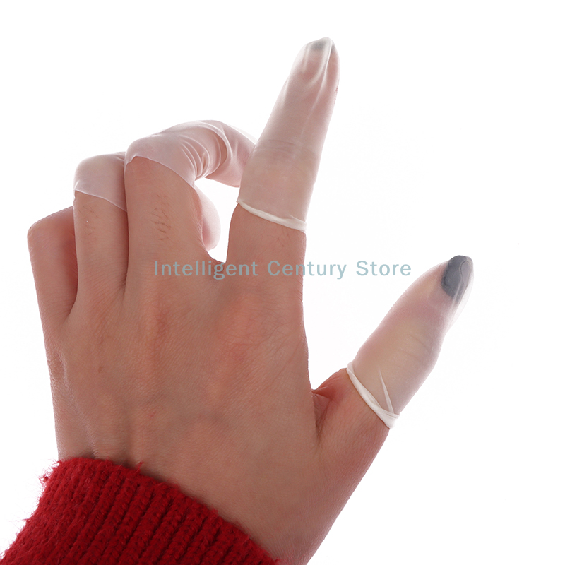 100 Pcs Rubber Non-slip Anti-s - Latex Disposable Glove のレビューと価格
