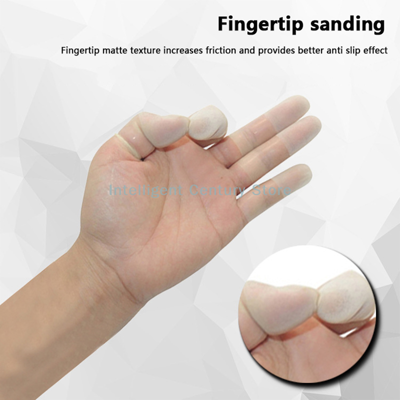 100 Pcs Rubber Non-slip Anti-s - Latex Disposable Glove のレビューと価格
