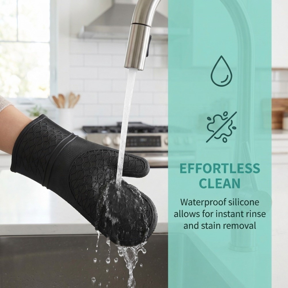 Food Grade Silicone Oven Mitts - Oven Mitt Silicone のレビューと価格