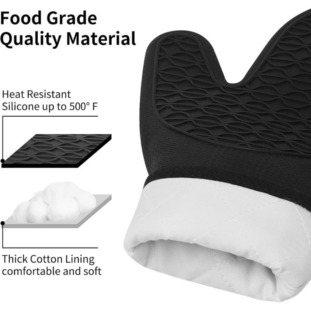 Food Grade Silicone Oven Mitts - Oven Mitt Silicone のレビューと価格