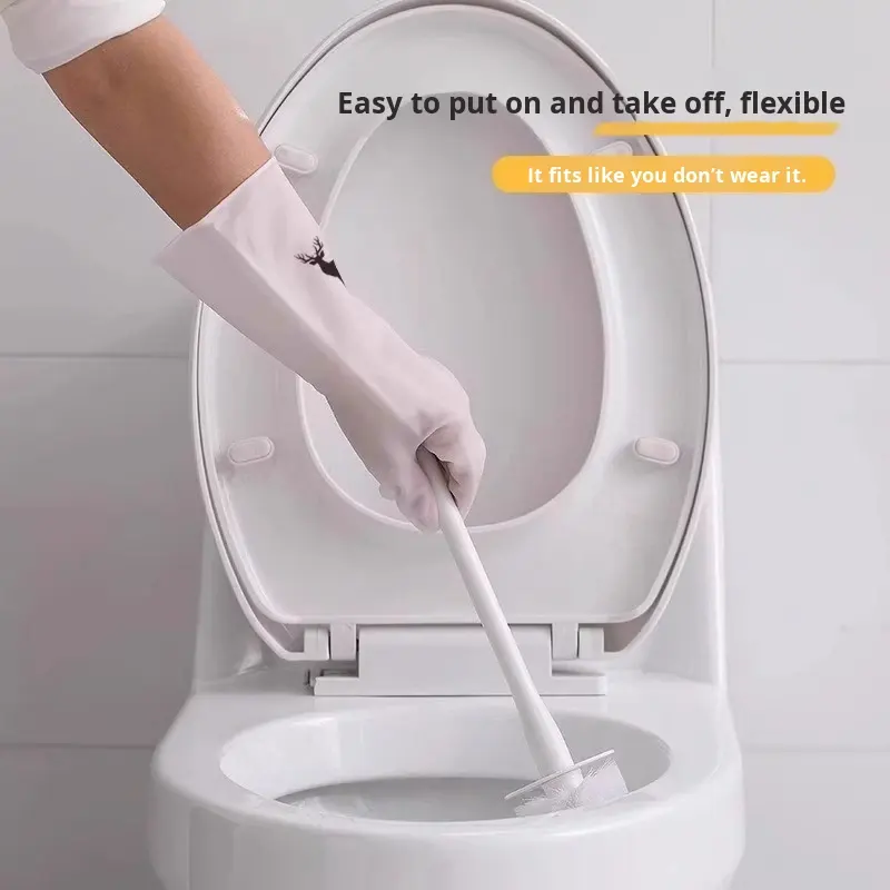 Waterproof Housework Cleaning  - Dish Glove Rubber のレビューと価格