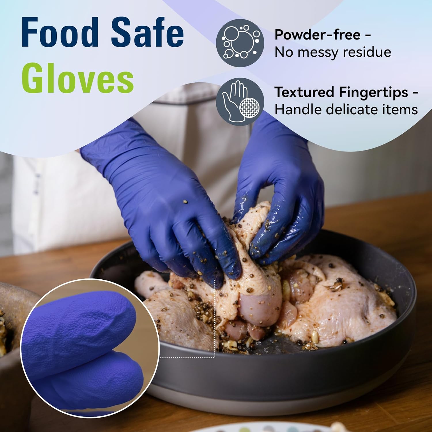 Disposable Nitrile Gloves, Foo - Rubber Glove Cleaning のレビューと価格