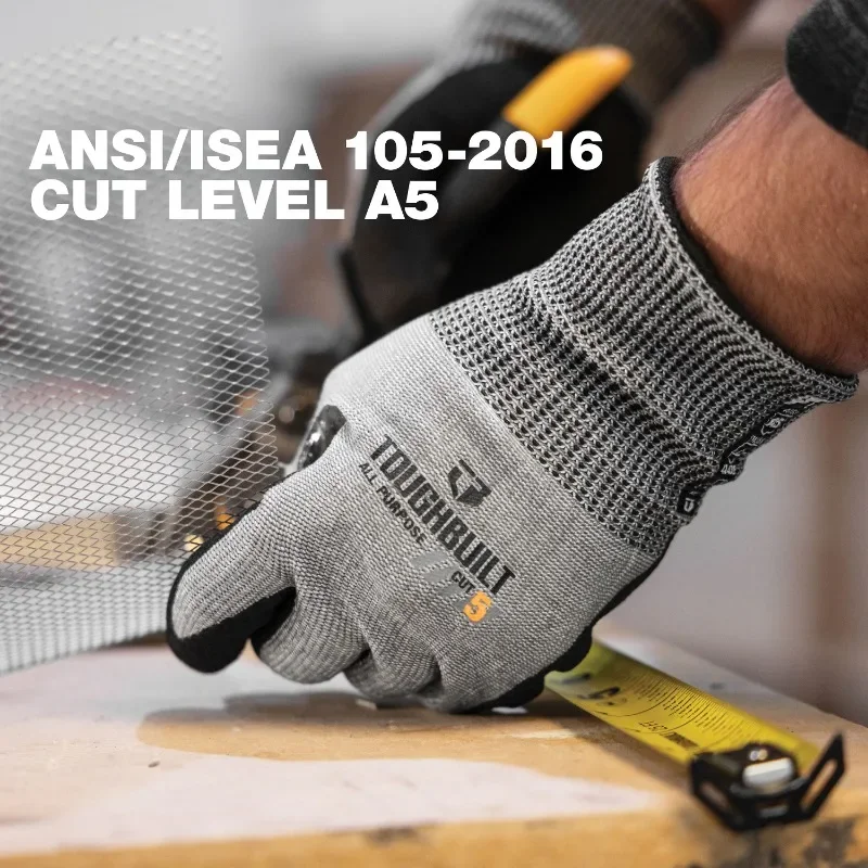 ToughBuilt TB-P2-112-5-L Nitri - Cut Resistant Glove のレビューと価格
