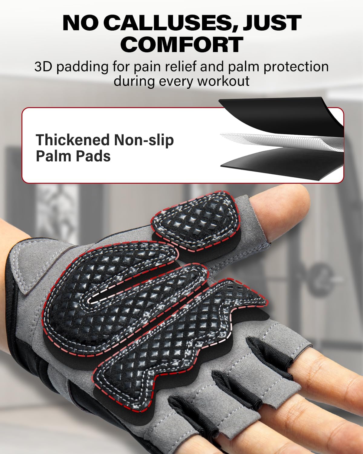 Workout Gloves for Men and Wom - Workout Glove Gym のレビューと価格
