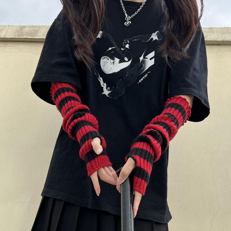 Winter Warm Long Sleeves Gothi - Fingerless Glove Knit のレビューと価格