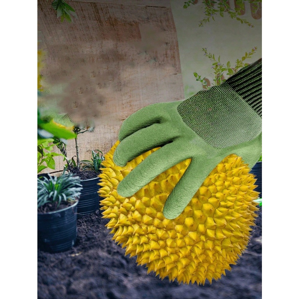 5/2 Pairs Nitrile Garden Glove - Cut Resistant Glove のレビューと価格