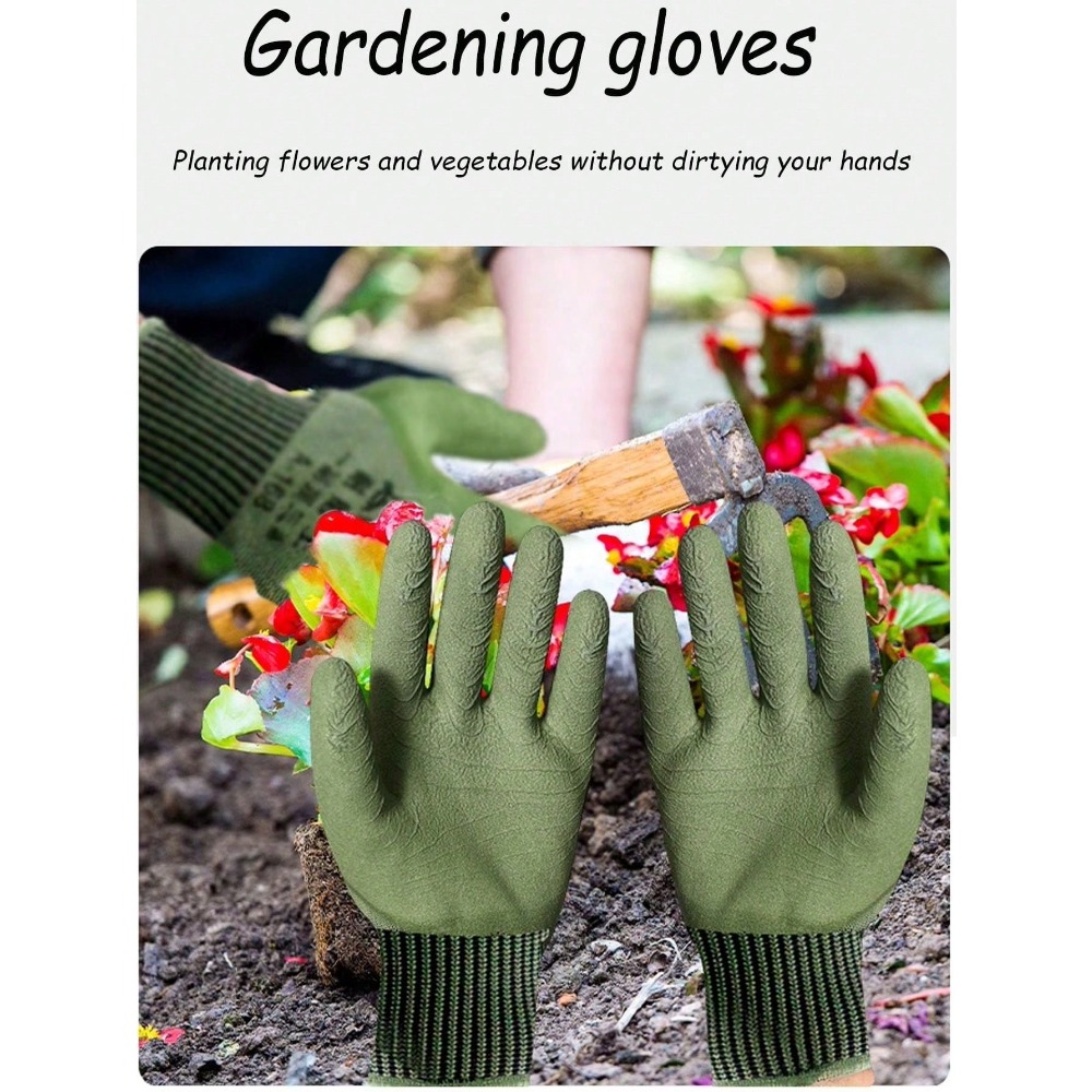 5/2 Pairs Nitrile Garden Glove - Cut Resistant Glove のレビューと価格