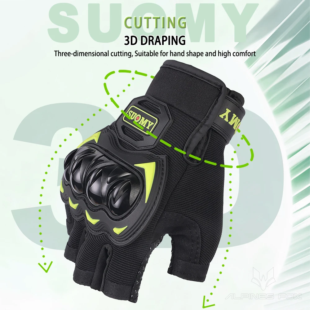 SUOMY Summer Motorcycle Gloves - Cycling Glove Padded のレビューと価格