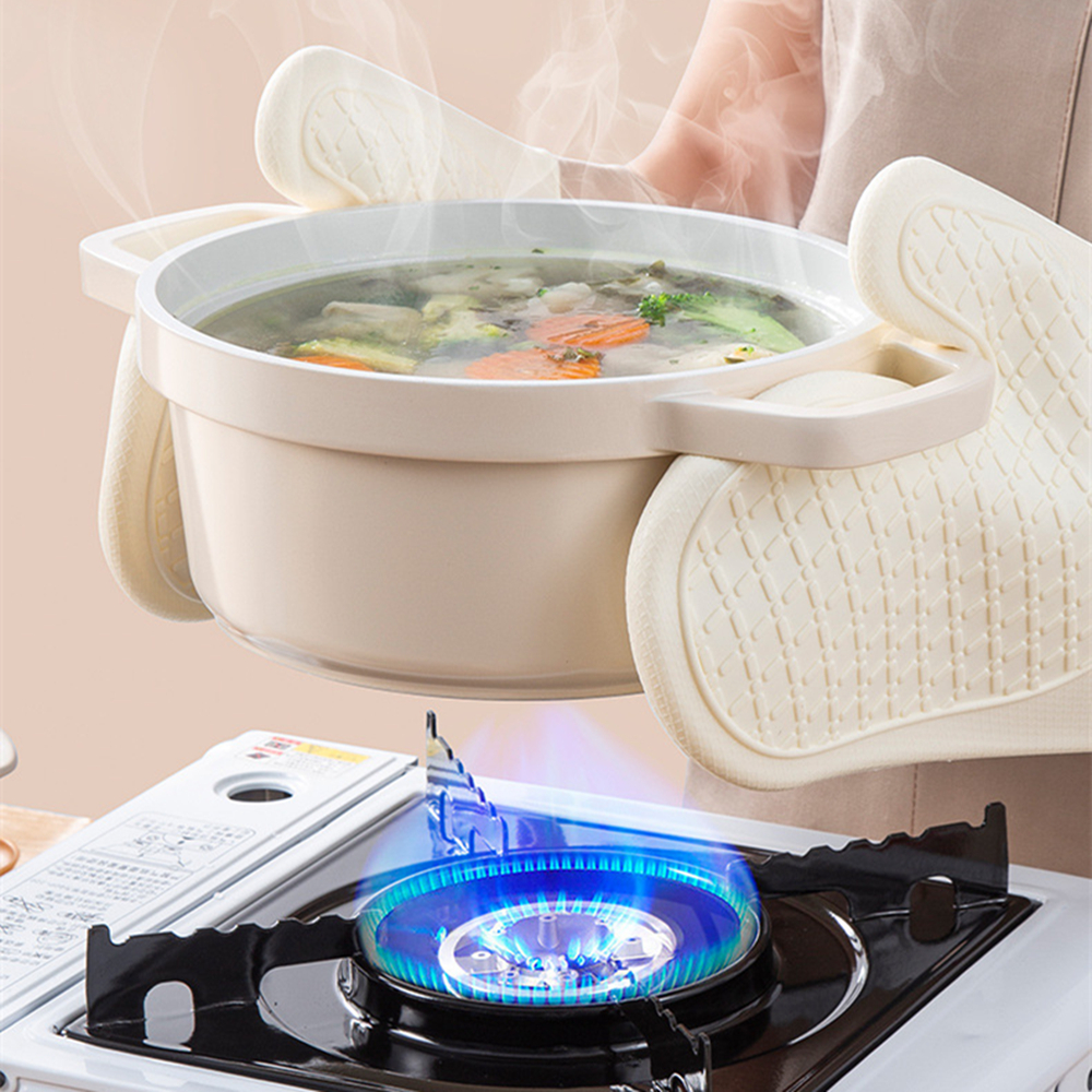 Heat Resistant Silicone Gloves - Oven Mitt Silicone のレビューと価格